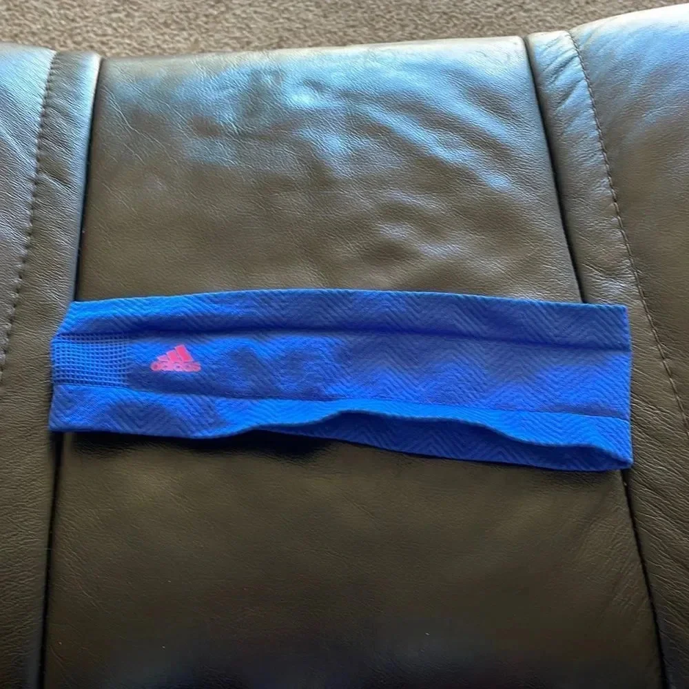 Adidas kids blue headband